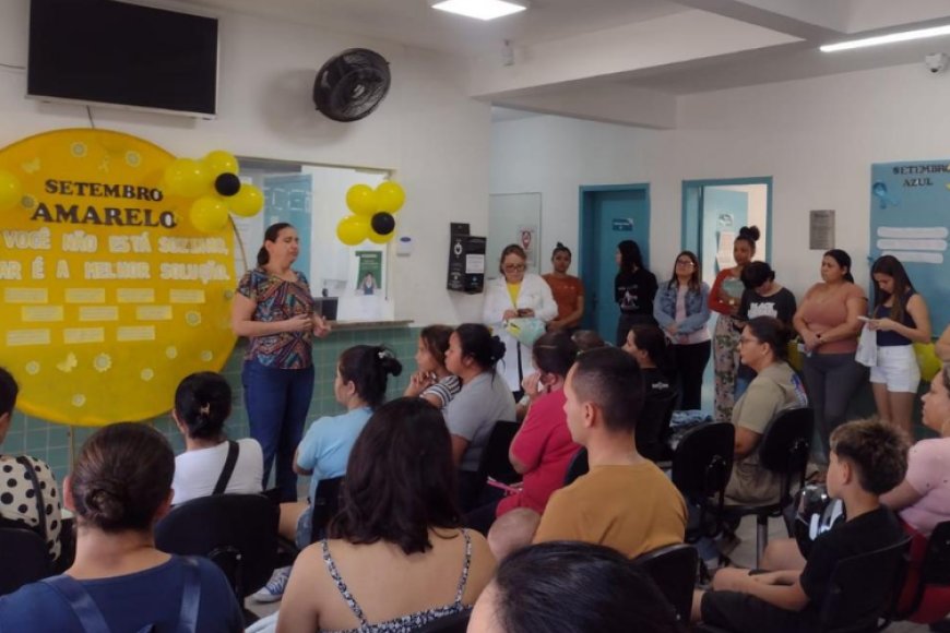 UBS da Vila Garcia promove ação do Setembro Amarelo com foco na escuta e valorização da vida