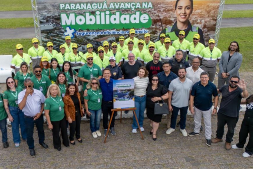 Prefeitura lança Programa Paranaguá Mobilidade para melhorar o trânsito e planejar o futuro da cidade