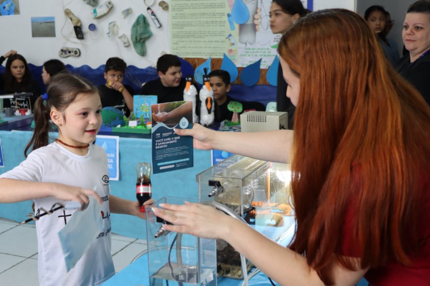 Paranaguá Saneamento reforça compromisso com a sustentabilidade e educação ambiental na volta às aulas