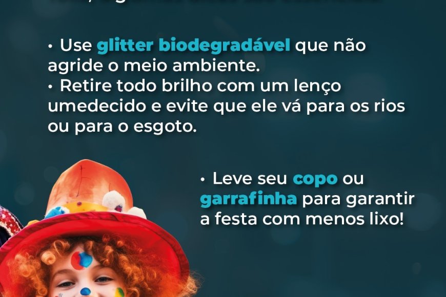 Carnaval com responsabilidade: Paranaguá Saneamento orienta sobre cuidados para proteger o saneamento