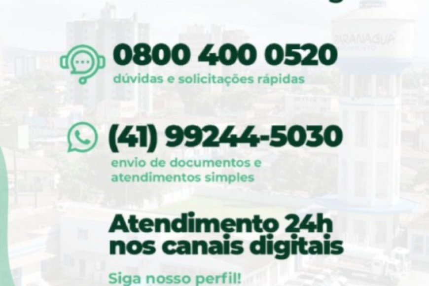 A Paranaguá Saneamento orienta para consumo consciente na Páscoa
