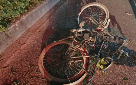 Identificado ciclista que morreu atropelado na noite de ontem (18), em Paranaguá