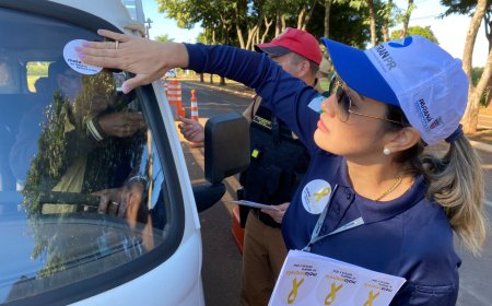 Campanha Maio Amarelo tem início em todo país; objetivo é garantir um trânsito mais seguro