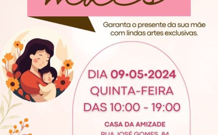 Casa da Amizade realiza Feira de Artes; especial Dia das Mães