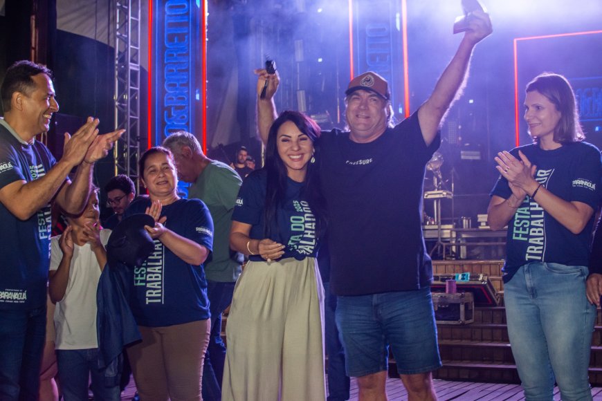 Paranaguá promove a maior festa do 1º de  Maio com shows e sorteio de prêmios
