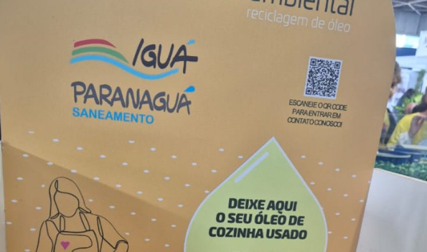 A Paranaguá Saneamento orienta sobre o descarte correto do óleo de cozinha