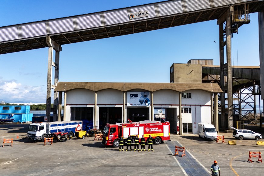 Portos do Paraná moderniza espaço para atendimento e resposta à emergências