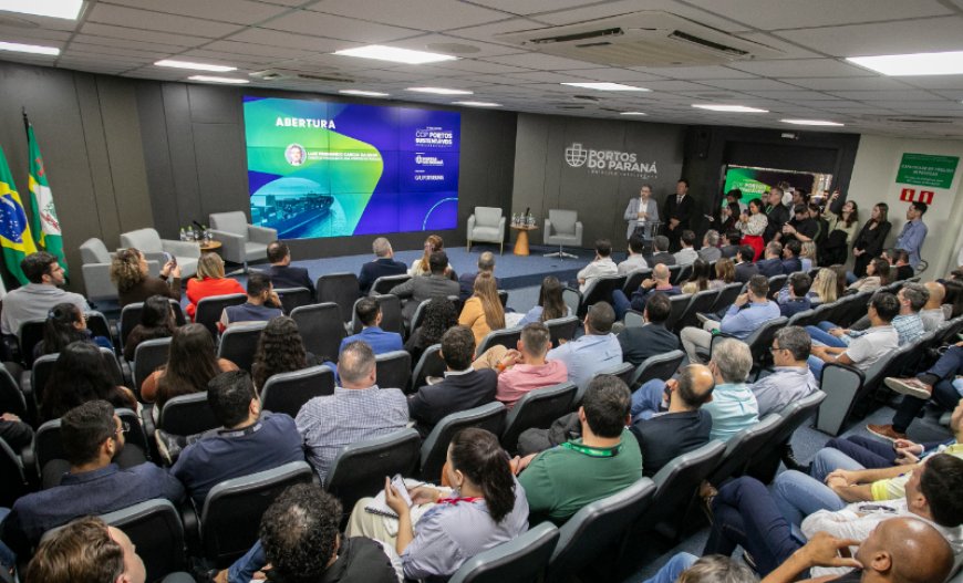 Comunidade portuária apresenta iniciativas sustentáveis no 1º Encontro COP Portos Sustentáveis
