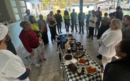 Portos do Paraná promove oficina gastronômica com açaí juçara na Ilha do Amparo