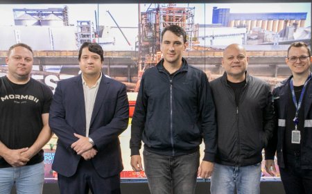 Produtores rurais de Pato Bragado visitam o Porto de Paranaguá