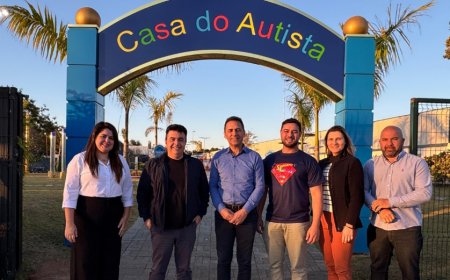 Prefeitura de Paranaguá visita Casa do Autista em Balneário Camboriú