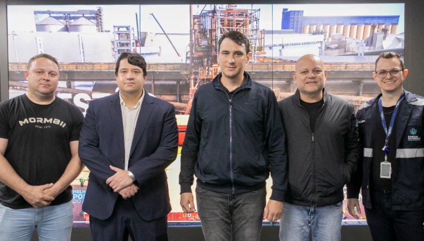 Produtores rurais de Pato Bragado visitam o Porto de Paranaguá