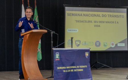 ‘Desacelere: seu bem maior é a vida’: Paranaguá abre programação da Semana Nacional do Trânsito