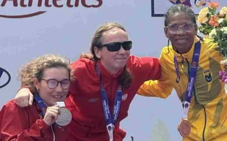 Parnanguaras brilham no Mundial Paralímpico de Atletismo e conquistam medalhas para o Brasil