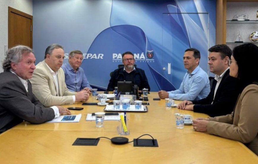 Prefeitura de Paranaguá dialoga com Sanepar sobre saneamento básico