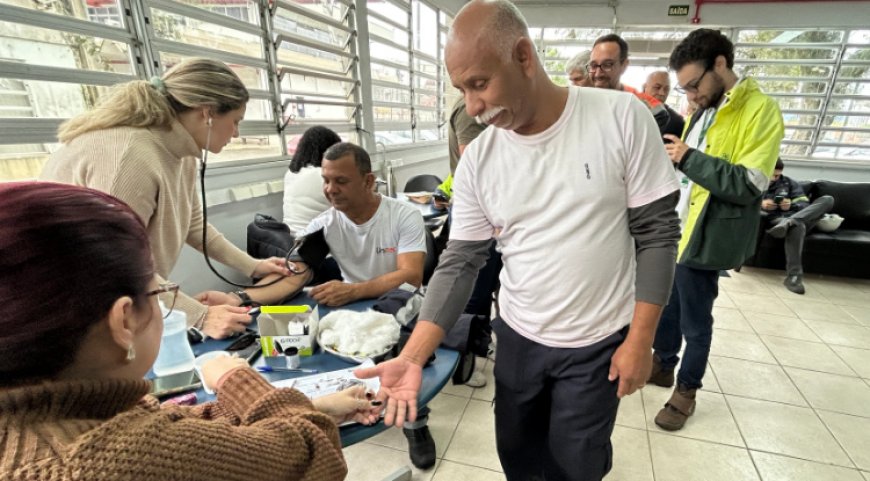 Secretaria da Saúde realiza ação no Porto de Paranaguá com atendimentos, testes e vacinas