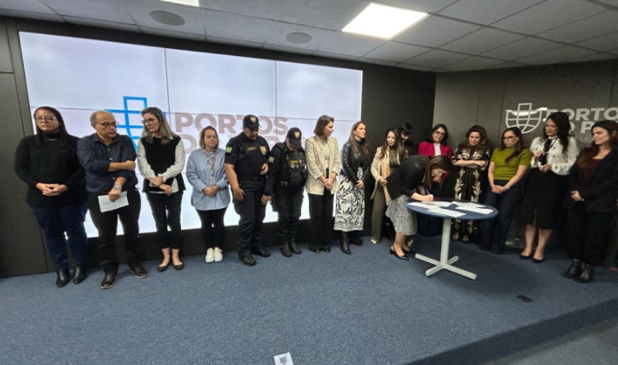 Portos do Paraná apoia ações de prevenção e enfrentamento à violência contra a mulher