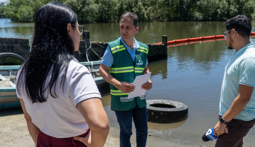 Prefeitura de Paranaguá investiga crime ambiental após descarte irregular de mídias biológicas em manguezal