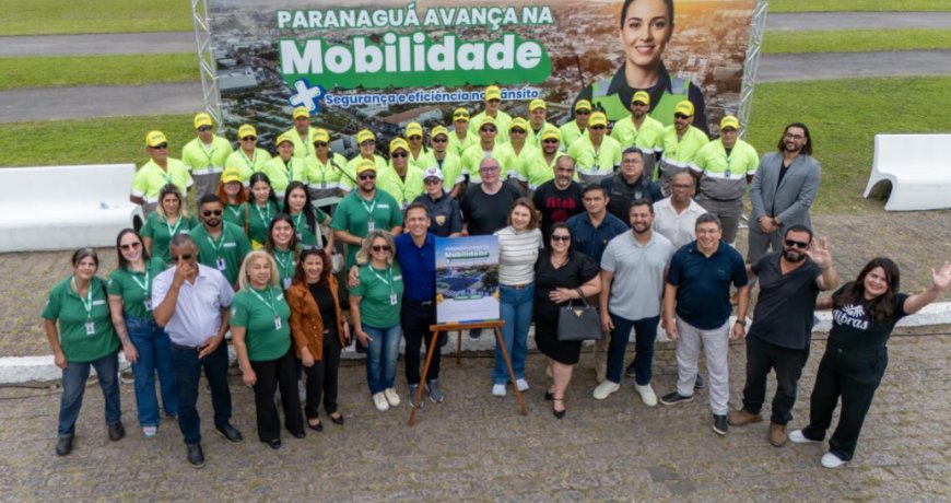 Prefeitura lança Programa Paranaguá Mobilidade para melhorar o trânsito e planejar o futuro da cidade