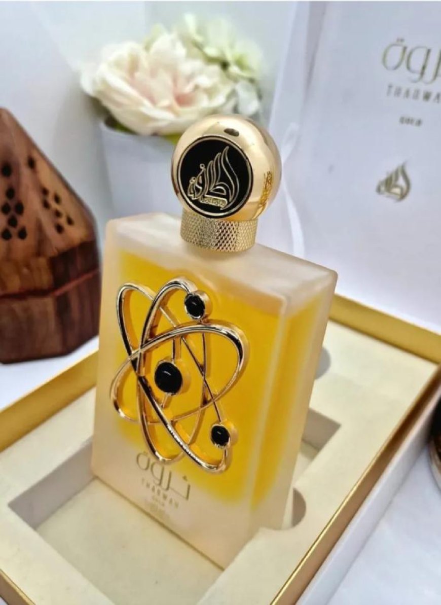 Perfume Lattafa Tharwah Gold EDP Feminino – o luxo dourado da perfumaria árabe