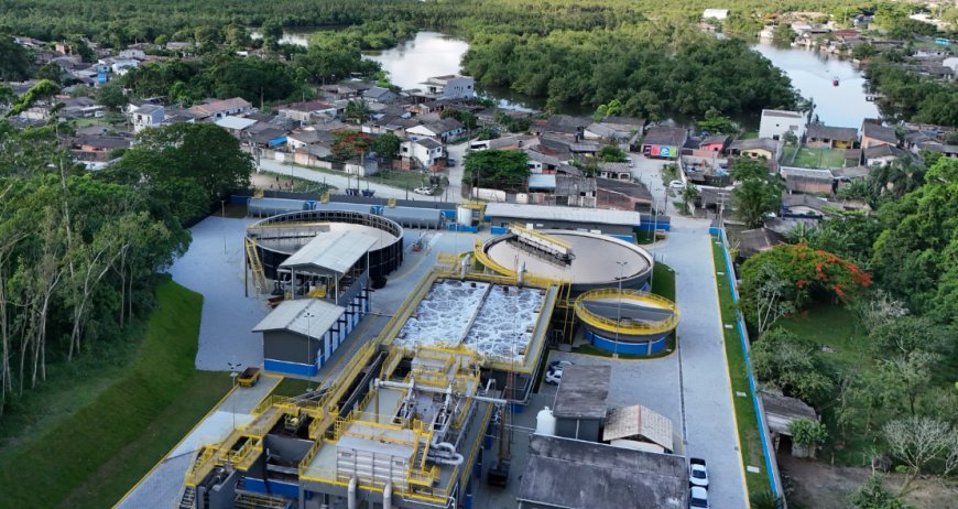 Paranaguá trata bilhões de litros de água e esgoto em 2025 e se destaca acima da média nacional em saneamento