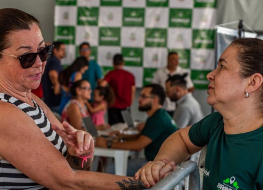 Prefeitura de Paranaguá nos Bairros leva serviços a moradores no Porto Seguro