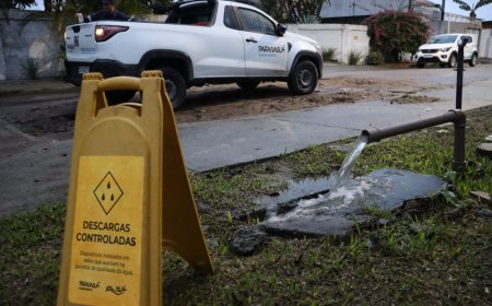 Entenda o que são descargas programadas realizadas para garantir a qualidade da água distribuída