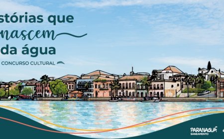 Concurso cultural "Histórias que Nascem da Água" convida moradores de Paranaguá a compartilharem memórias e vivências ligadas ao meio ambiente