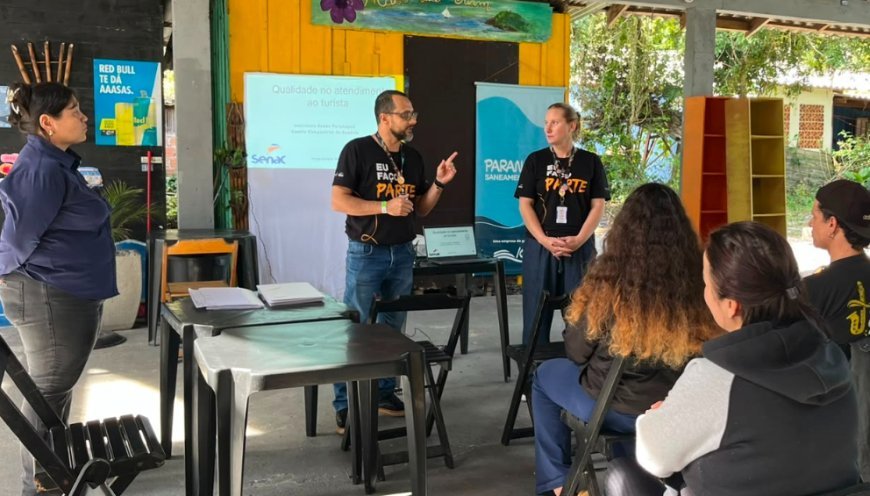 Programa Impulso capacita 60 moradores da Ilha do Mel e fortalece oportunidades de desenvolvimento local.