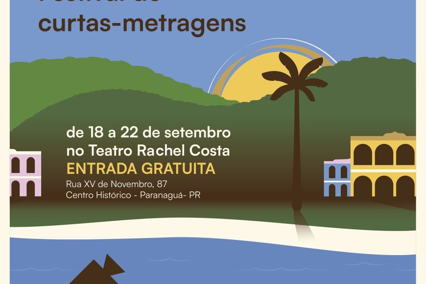 Festival de curtas-metragens será realizado em Paranaguá; fase de inscrições começa no dia 15 de junho