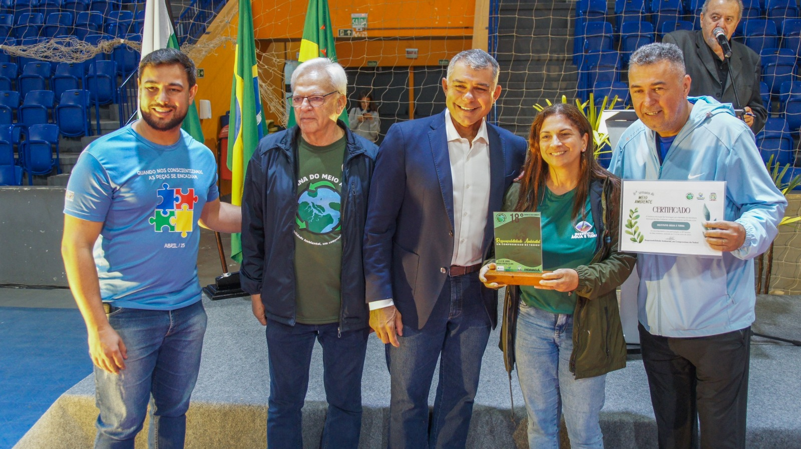 Prefeitura de Paranaguá homenageia empresas e instituições na 18ª Semana do Meio Ambiente