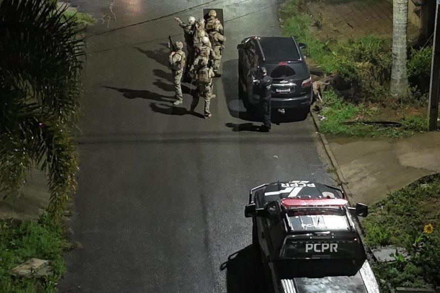 PCPR cumpre 74 mandados contra célula de organização criminosa que tentava se instalar no Paraná