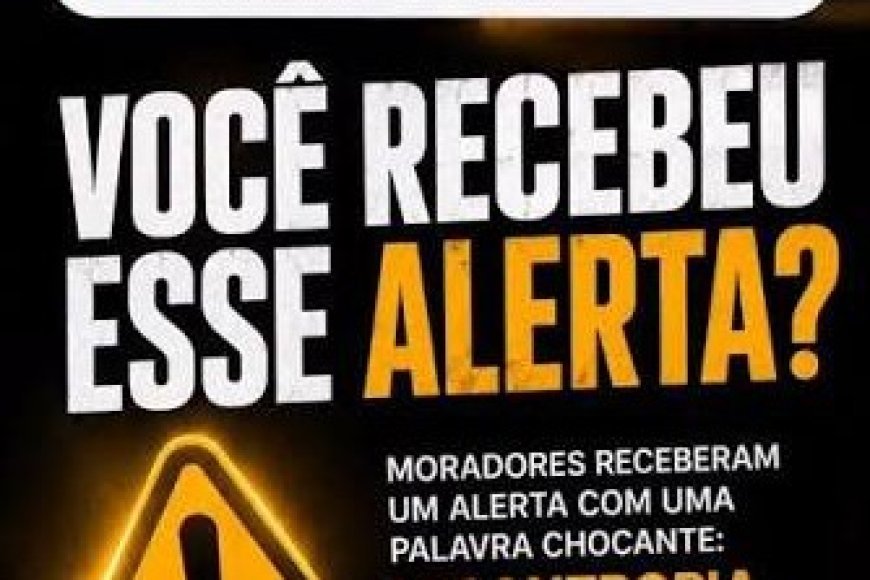 Defesa Civil Nacional emite alerta sonoro extremo a celulares