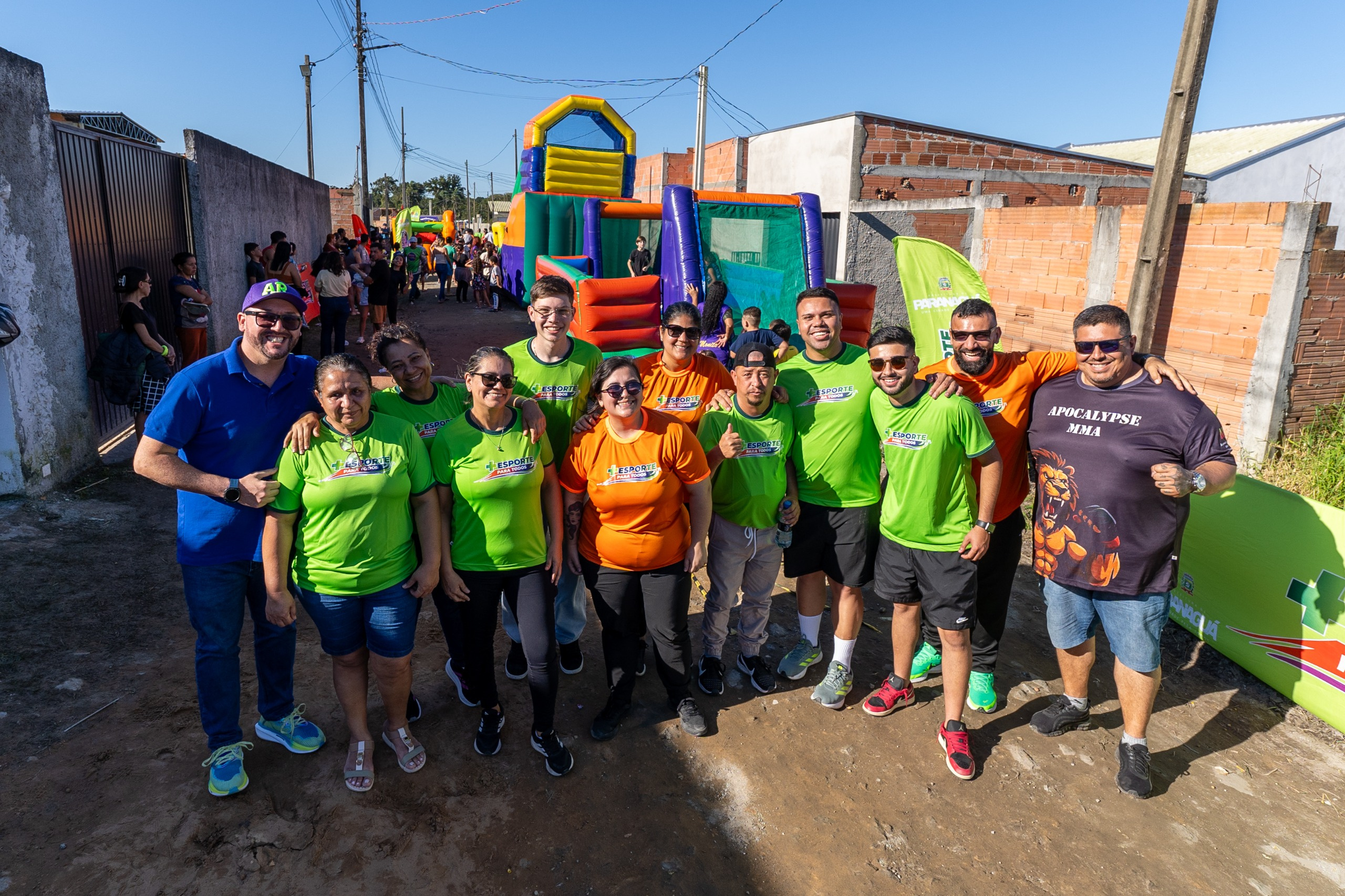 Programa “Esporte para Todos” leva lazer, integração e diversão às famílias do Jardim Pantanal