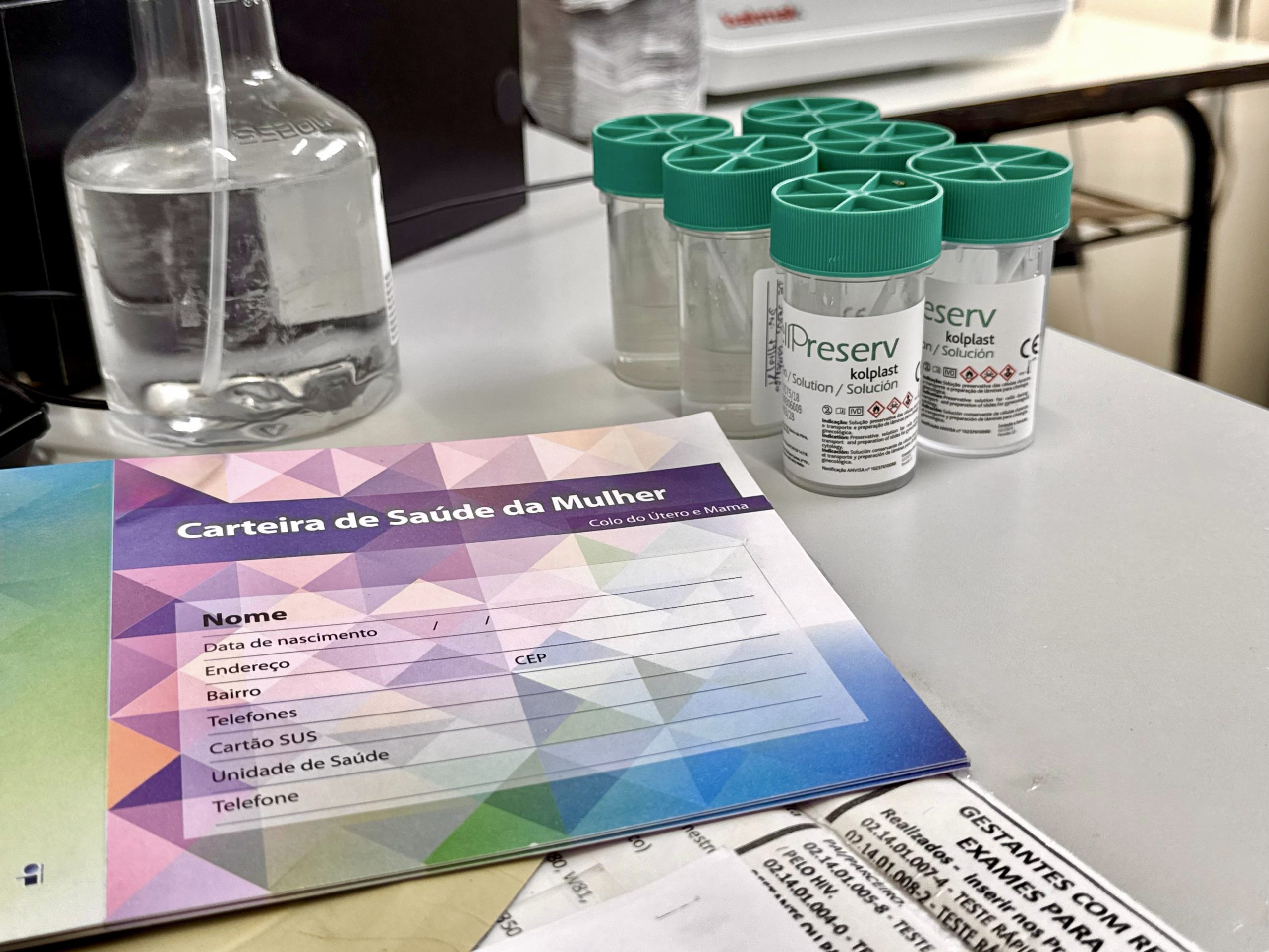 Paranaguá inicia coleta do teste de DNA-HPV na Atenção Primária