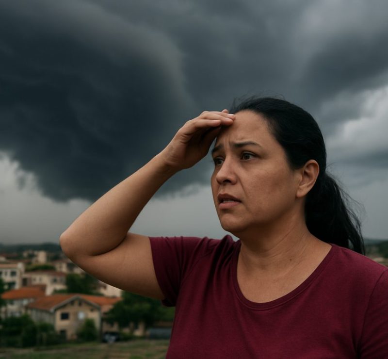 Alerta vermelho para tempestade afeta 181 cidades do Paraná nesta sexta-feira