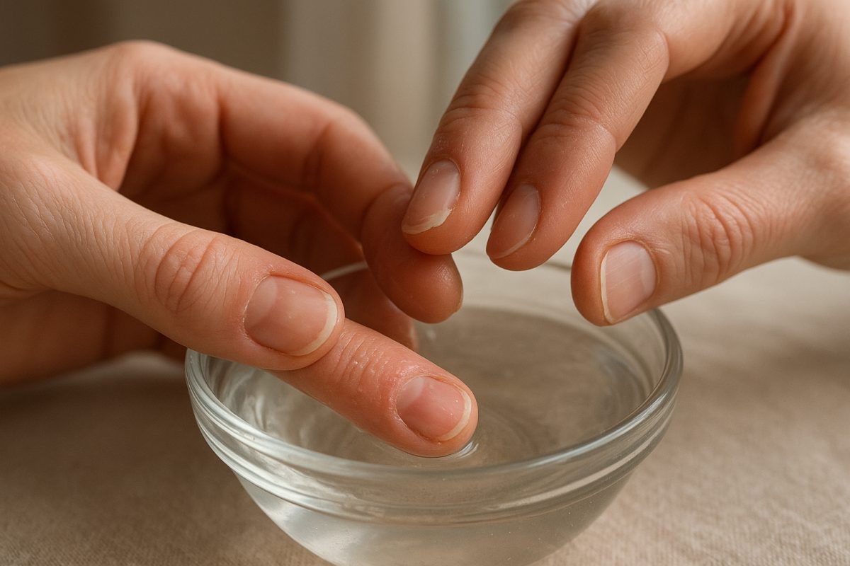 Como manter unhas saudáveis: hidratação após lavagem é essencial