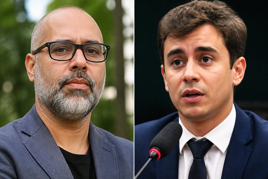 Allan dos Santos critica Nikolas Ferreira após vazamento de áudios