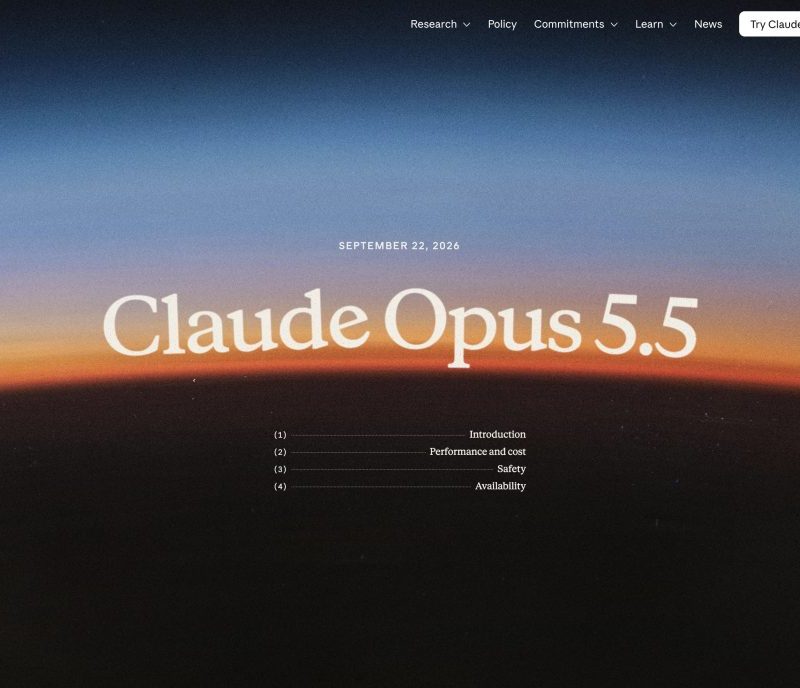 Anthropic lança claude opus 5.5 mais barato e veloz