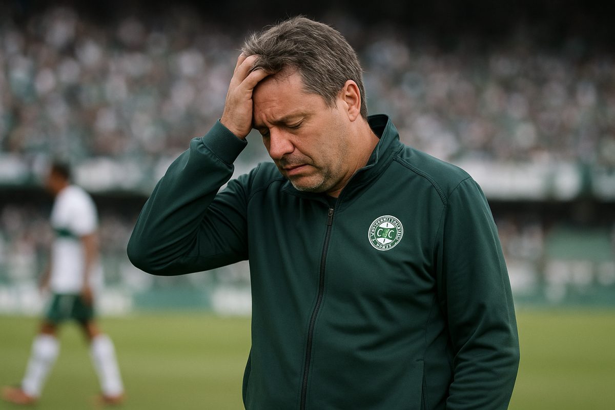 Após 1ª derrota de virada, técnico do Coritiba lamenta desestabilização e falta de equilíbrio