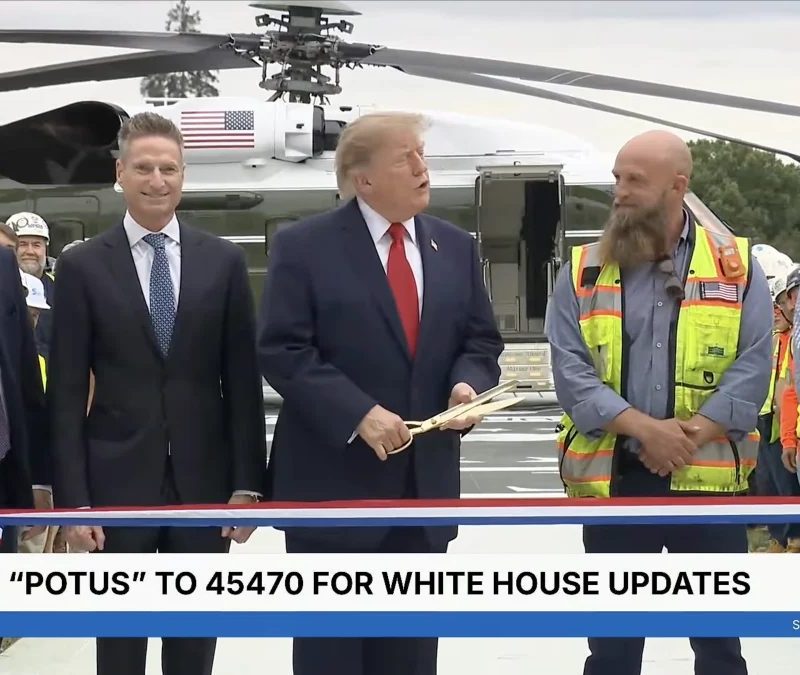 Discurso de Trump fica totalmente inaudível após boicote da imprensa
