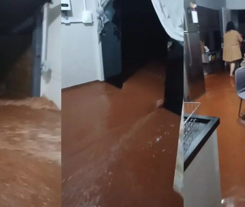 Temporal no Paraná deixa 150 desabrigados e fecha posto de saúde
