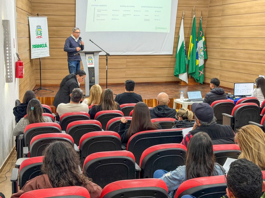 Audiência pública debate prioridades e investimentos da LOA 2027 em Paranaguá