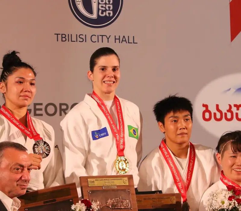 Brasil fatura três ouros e brilha no Mundial Paralímpico de Judô
