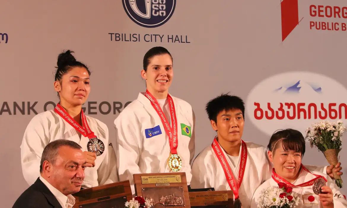 Brasil fatura três ouros e brilha no Mundial Paralímpico de Judô