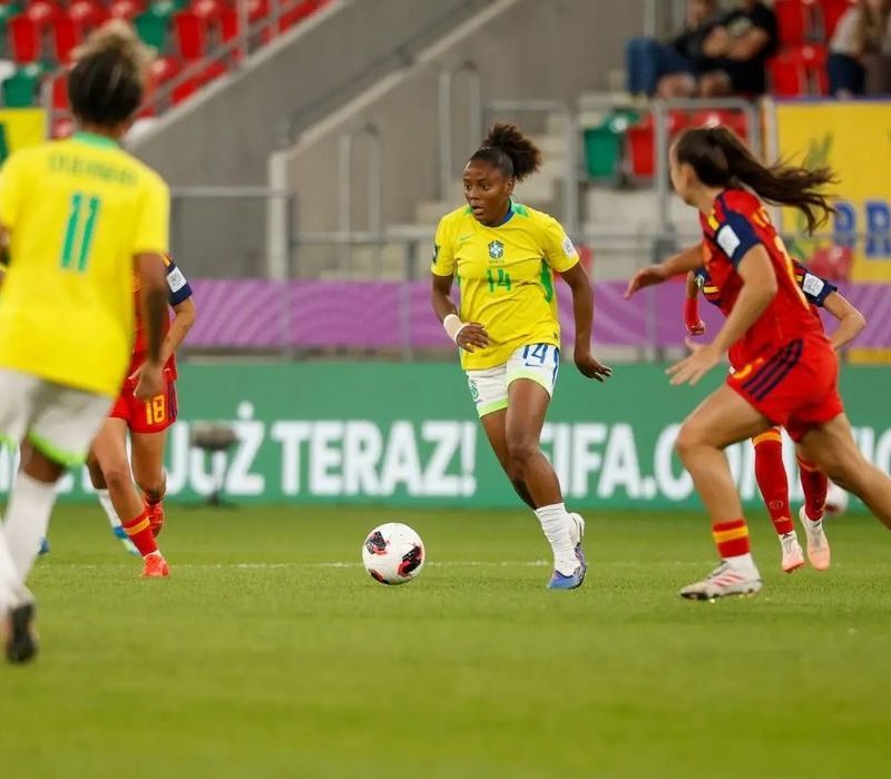 Brasil perde para a Espanha e dá adeus à Copa do Mundo feminina sub-20