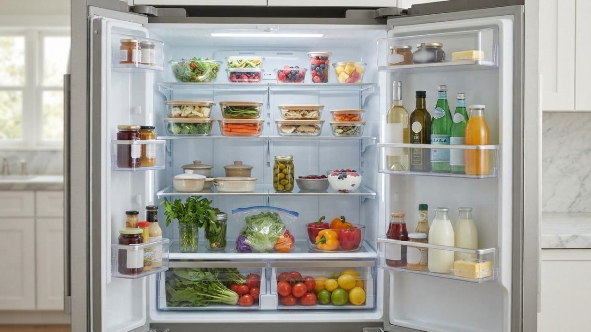 Brasileiros costumam encher a geladeira depois da compra do mês, mas canadenses alertam para um detalhe: deixar espaço entre os alimentos permite que o ar frio circule melhor e ajuda o aparelho a manter a temperatura