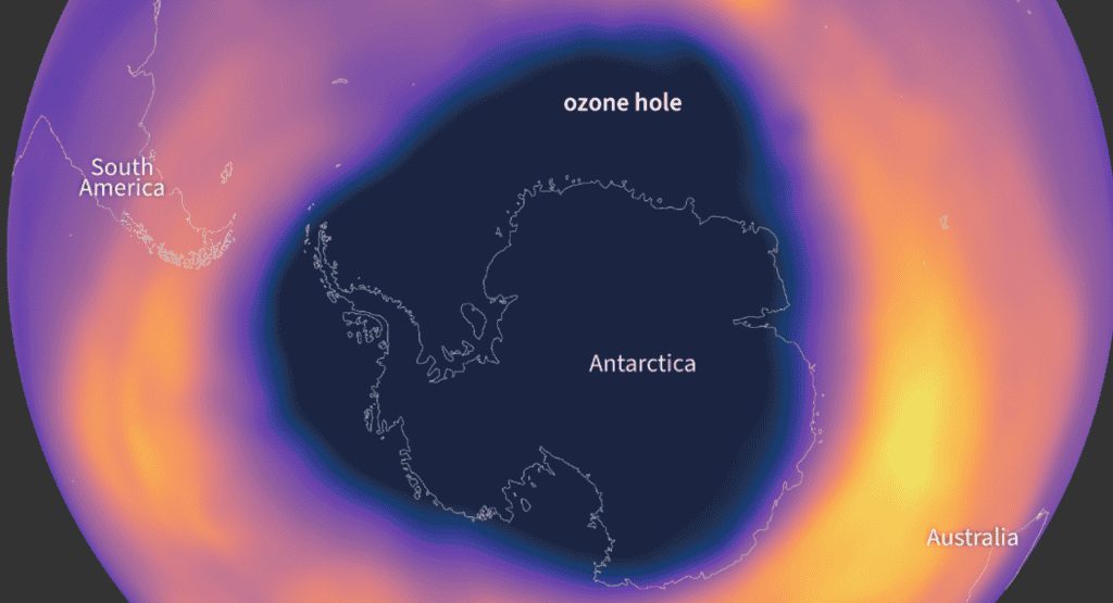 Buraco na camada de ozônio encolhe e aponta cura do planeta