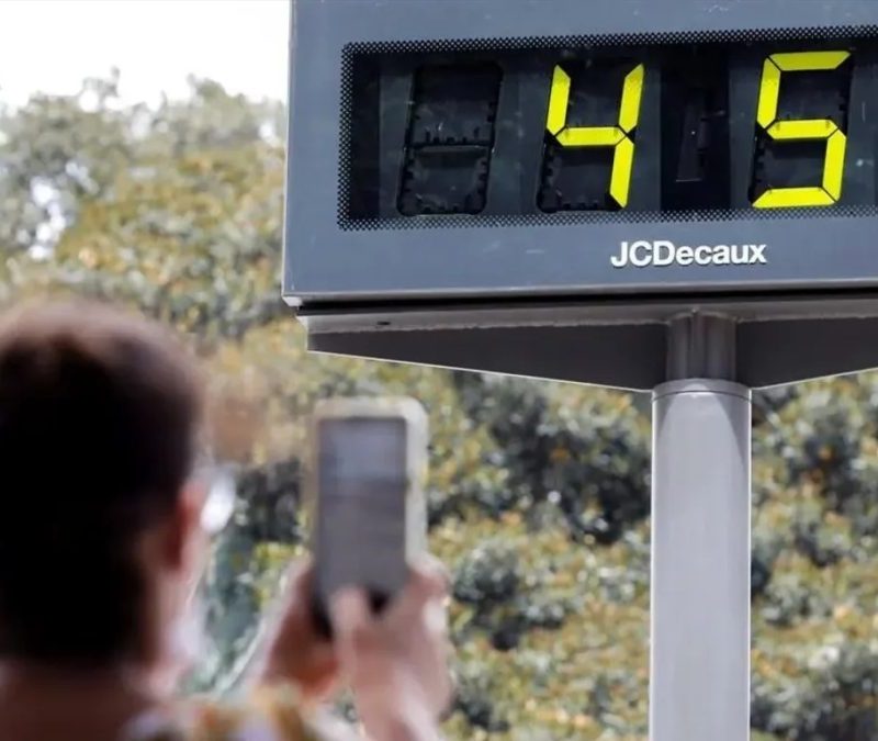 Calor extremo na América do Sul castiga quatro países com marcas de até 45ºC