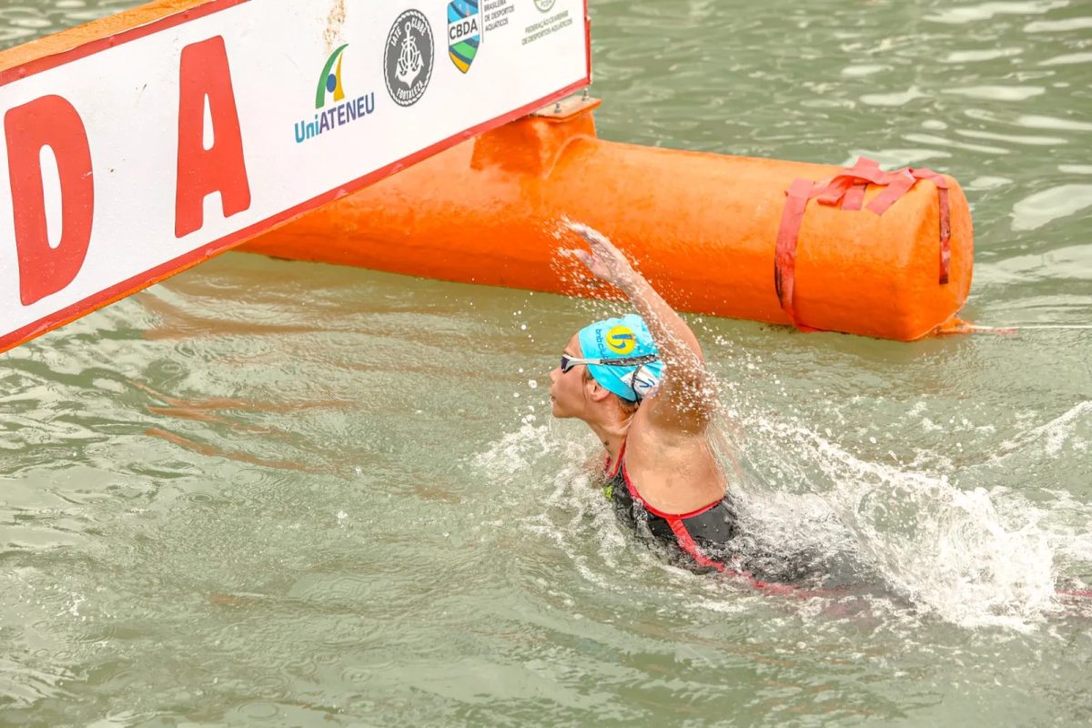 Campeonato Cearense de Águas Abertas tem vitórias de Sofia Botelho e Felipe Mont’Alverne